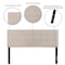 Flash Furniture Bedford Headboard, Queen, Beige Fabric HG-HB1704-Q-B-GG - alternate 4
